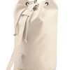 Sacca mare bicolore in canvas Quadra QD27 2 Sacca Mare bicolore Quadra QD27 naturale