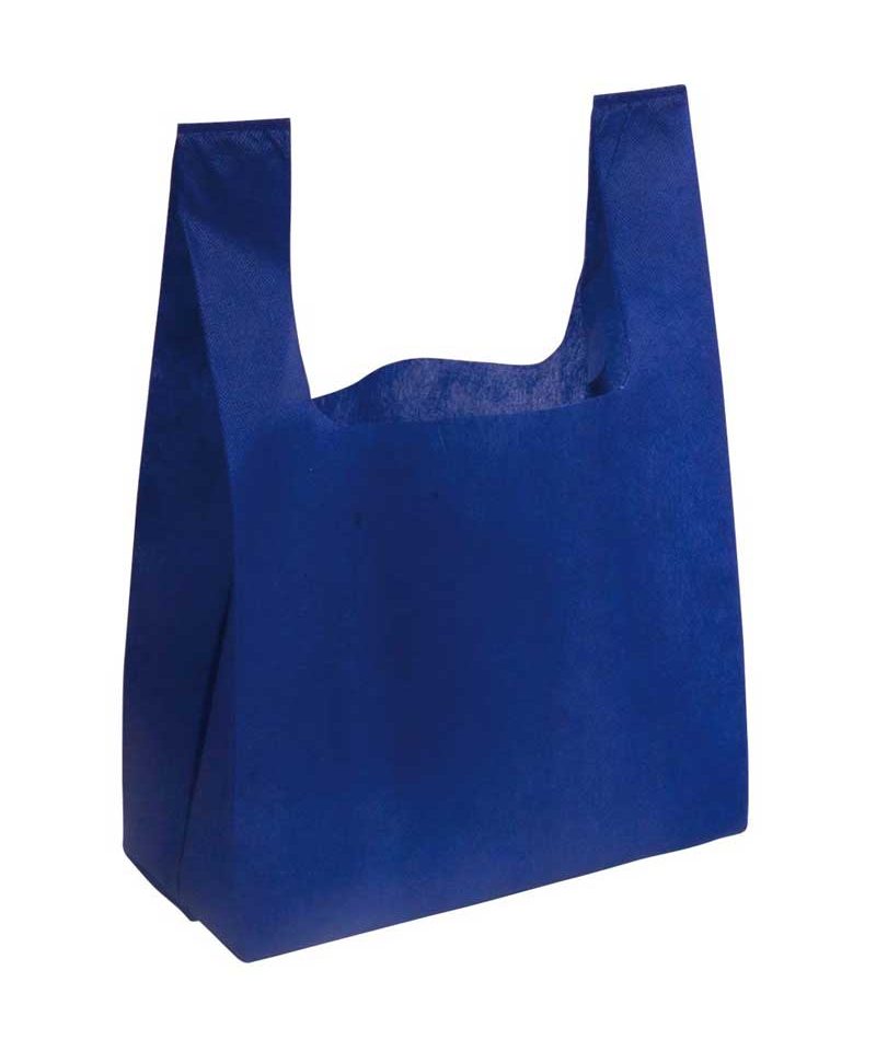 Shopper in TNT termosaldato 11134 15 Shopper in TNT termosaldato BYB 11134 blu