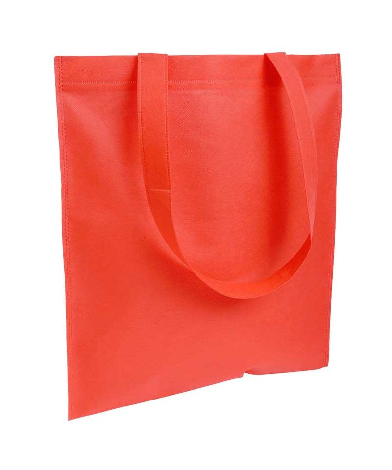 Shopper TNT termosaldato 11107 20 Shopper in TNT termosaldato manici lunghi BYB 11107 rosso