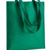 Shopper TNT termosaldato 11107 2 Shopper in TNT termosaldato manici lunghi BYB 11107 verde prato