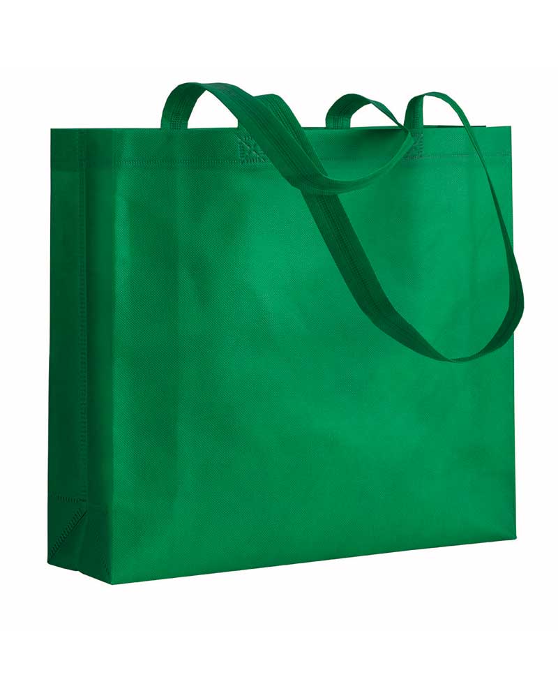 Shopper in TNT termosaldato manici lunghi e soffietto 15141 5 Shopper in TNT termosaldato manici lunghi e soffietto 15141 - immagine 3