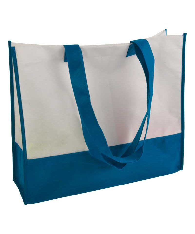 Shopper Bicolore in TNT 40x35x12cm 14110
