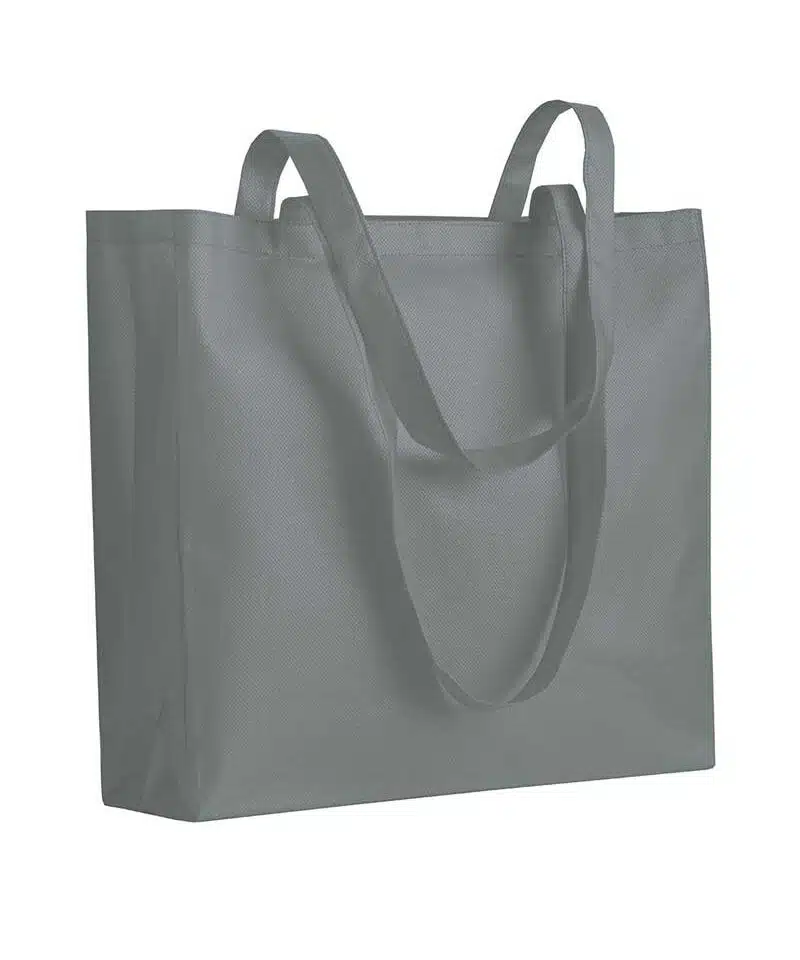 Shopper in TNT cucito con soffietto 06119