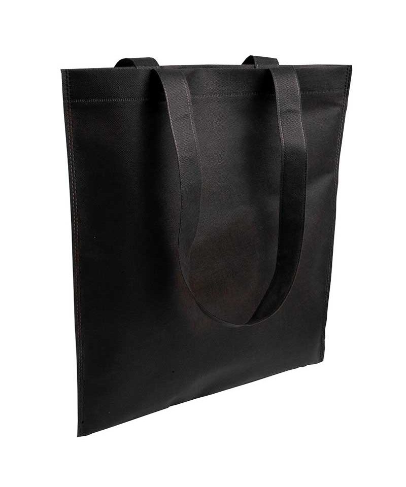Shopper personalizzate online in TNT manici lunghi BYB 00567 nero
