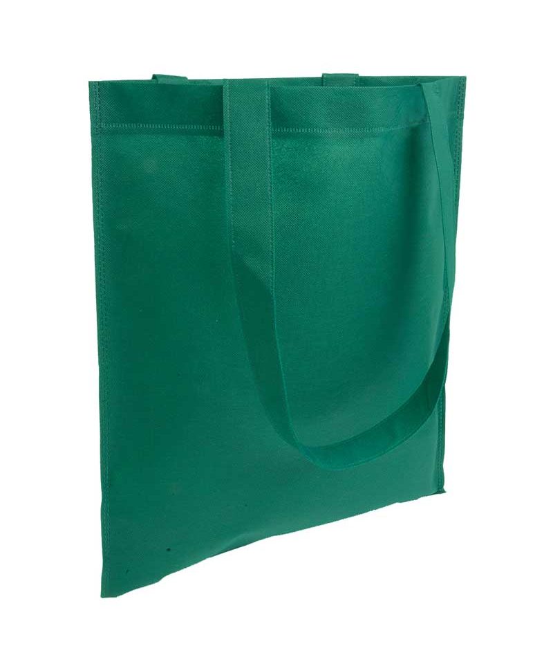 Shopper personalizzate online in TNT manici lunghi BYB 00567 verde prato
