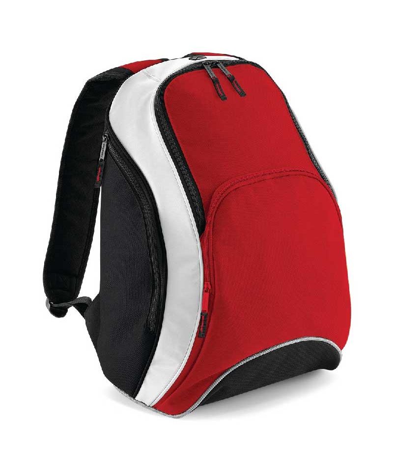 Zaino Multitasca Bicolore Bagbase BG571 13 Zaino-multitasche-Bagbase-BG571-rosso-bianco-nero