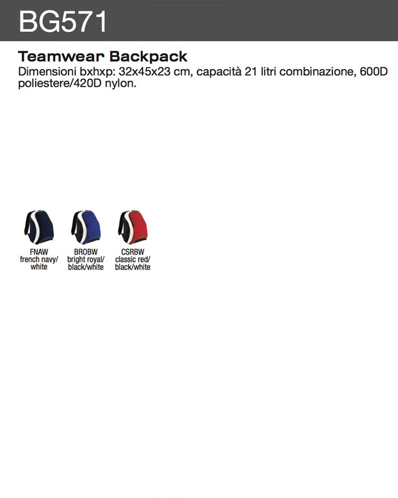 Zaino Multitasca Bicolore Bagbase BG571 10 Zaino-multitasche-Bagbase-BG571-scheda-tecnica-2