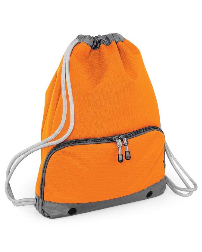 sacca-portascarpe-con-tasca-frontale-Bagbase-BG542-arancione