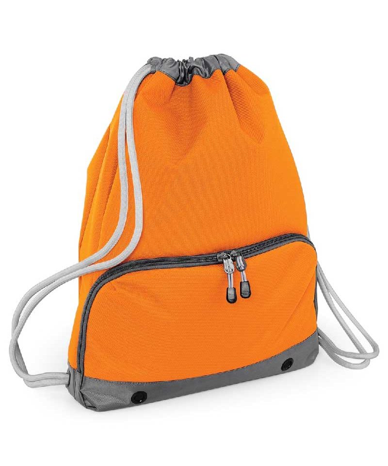 Zaino portascarpe con Tasca Frontale Bagbase BG542 14 sacca-portascarpe-con-tasca-frontale-Bagbase-BG542-arancione