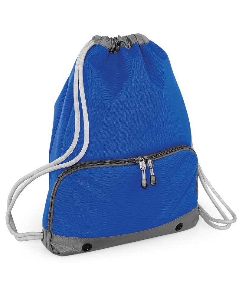 Zaino portascarpe con Tasca Frontale Bagbase BG542 17 sacca-portascarpe-con-tasca-frontale-Bagbase-BG542-blu-royal