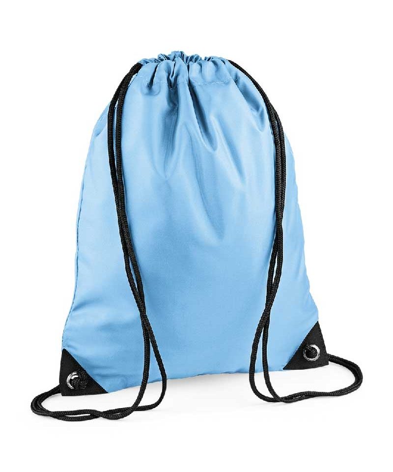 Sacca Portascarpe Nylon BagBase BG10 50 sacca portascarpe nylon Bagbase BG10 azzurro cielo