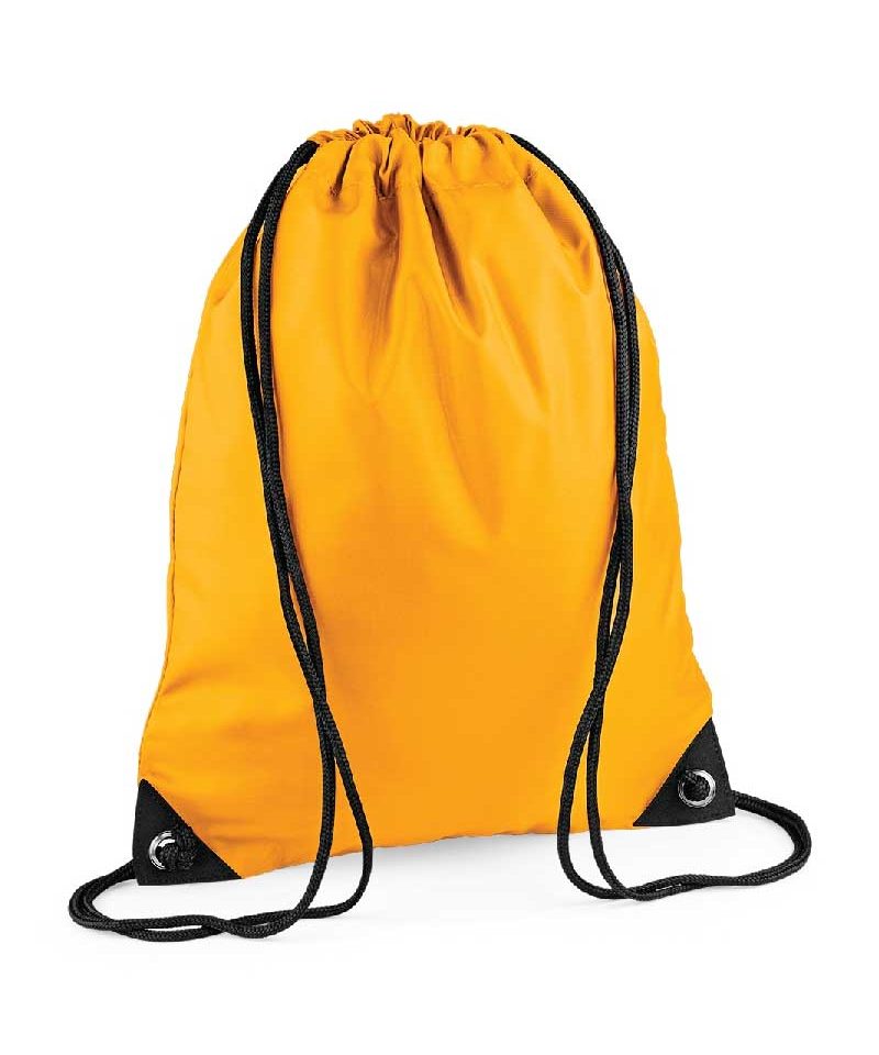 Sacca Portascarpe Nylon BagBase BG10 40 sacca portascarpe nylon Bagbase BG10 giallo oro