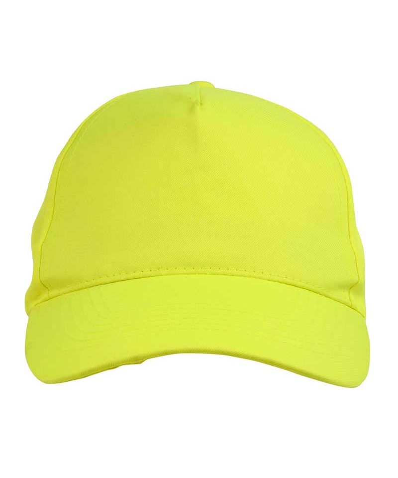 Cappellino Baseball Adulto Alta Visibilità 5 pannelli 16309 7 Cappellino-Baseball-Adulto-Rifrangente-16309-giallo-fronte