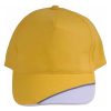 Cappellino Baseball Bicolore 12302 1 Cappellino Baseball Bicolore 12302 bianco giallo