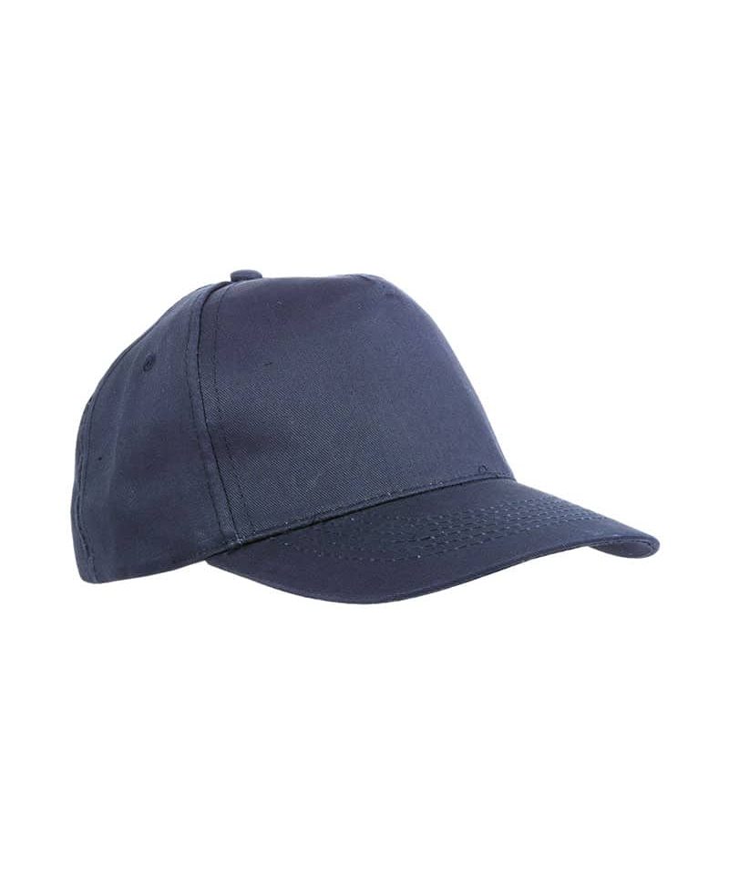 Cappellino Baseball bambino 5 pannelli in poliestere 16303 18 Cappellino-Baseball-bambino-5-pannelli-in-poliestere-16303-blu-navy