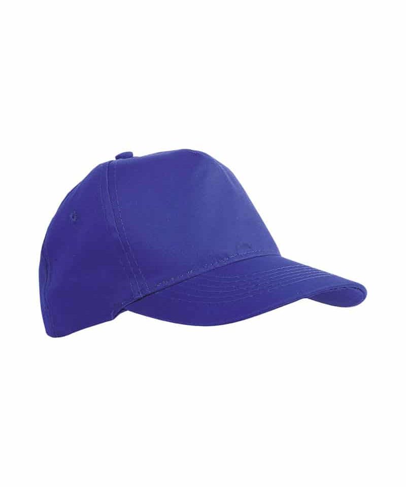 Cappellino Baseball bambino 5 pannelli in poliestere 16303 19 Cappellino-Baseball-bambino-5-pannelli-in-poliestere-16303-blu-royal