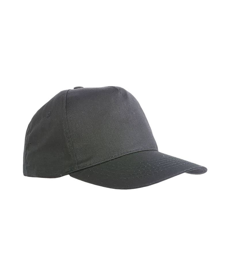 Cappellino Baseball bambino 5 pannelli in poliestere 16303 21 Cappellino-Baseball-bambino-5-pannelli-in-poliestere-16303-nero
