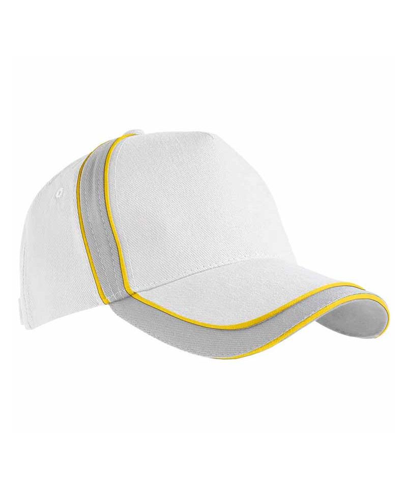 Cappellino Baseball Bicolore Leggero 09303 14 Cappellino Baseball leggero inserto a contrasto 09303 giallo