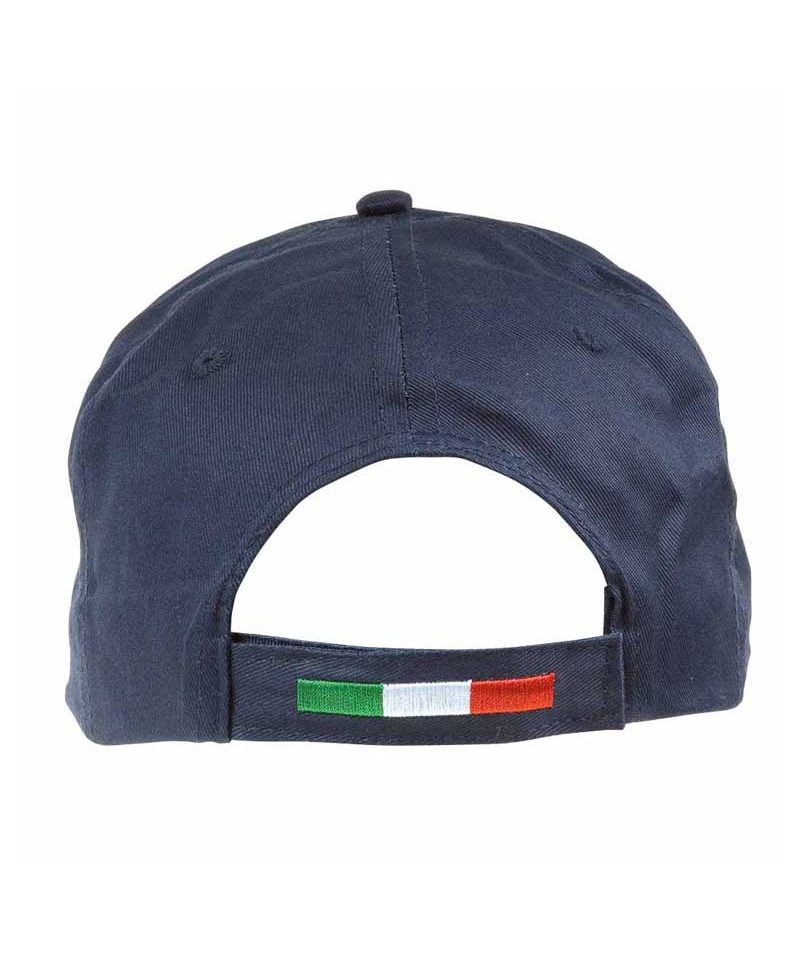 Cappellino Baseball in cotone 5 pannelli Tricolore 10305 20 Cappellino-Baseball-tricolore-Italiano-10305-blu-navy-retro