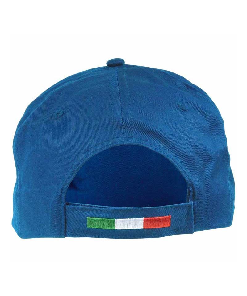 Cappellino Baseball in cotone 5 pannelli Tricolore 10305 18 Cappellino-Baseball-tricolore-Italiano-10305--blu-royal-retro