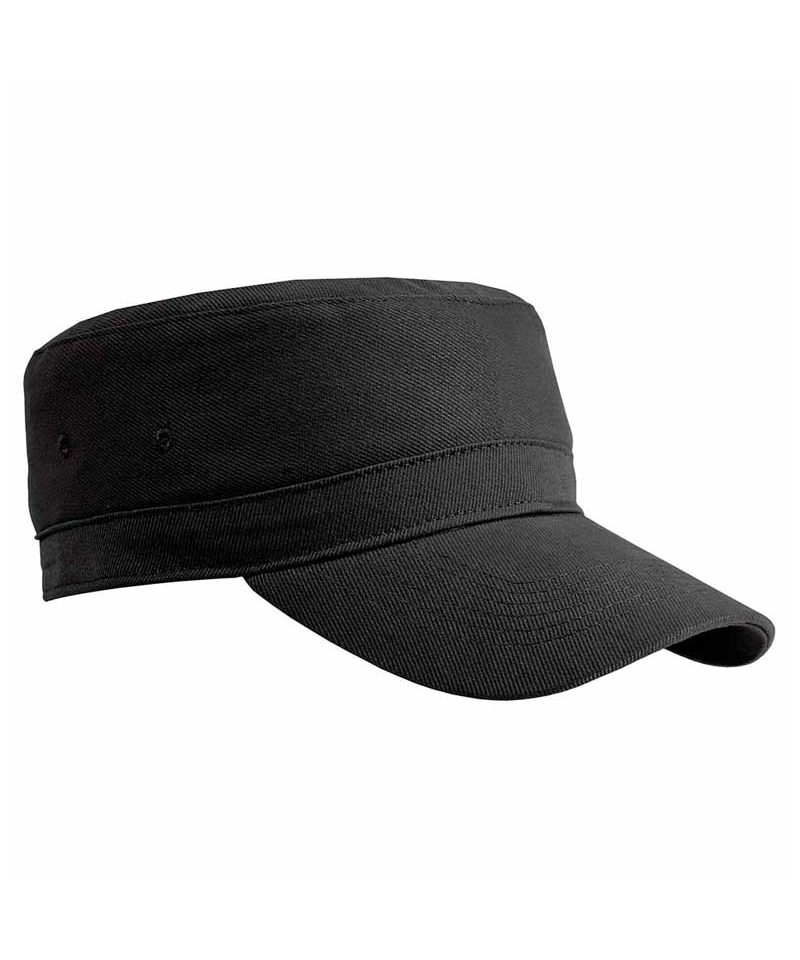 Cappellino-Vasco-cotone-pesante-chiusura-velcro-07301-nero