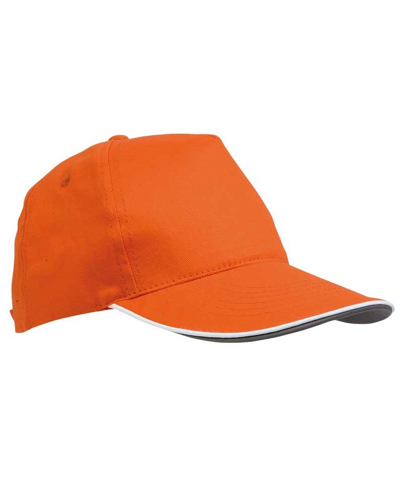 Cappellino Baseball 5 pannelli cotone leggero 15304