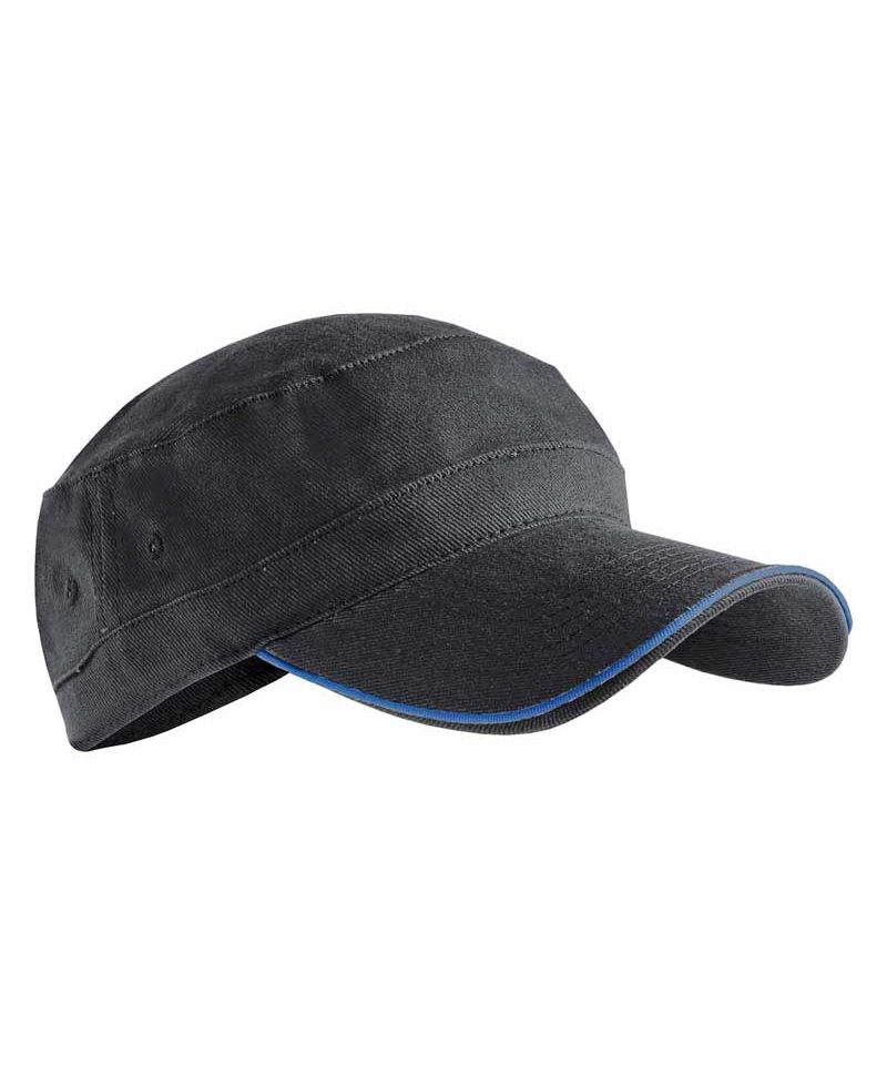 Cappellino Vasco in cotone Pesante chiusura in Velcro 09302 8 Cappellino-in-cotone-pesante-09302-nero