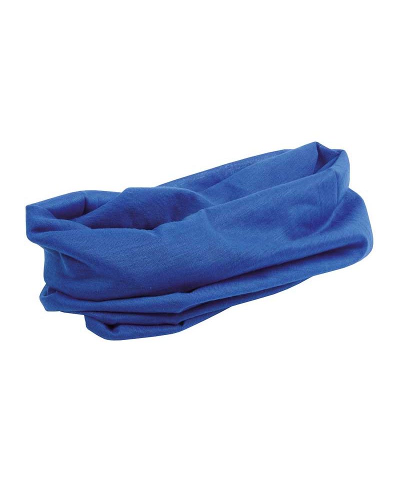 Fascia-collo-personalizzata-elasticizzata-tinta-unita-Multifunzione-06307-blu