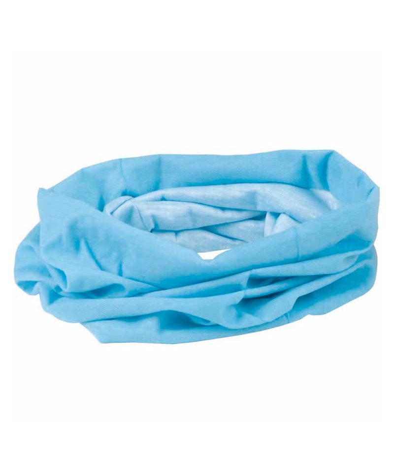 Fascia-collo-personalizzata-elasticizzata-tinta-unita-Multifunzione-06307-celeste