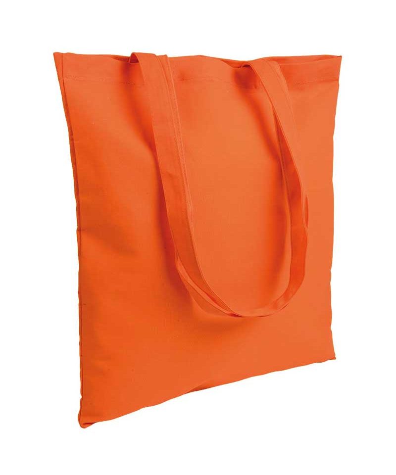 Shopper personalizzate in canvas BYB 07106 arancio
