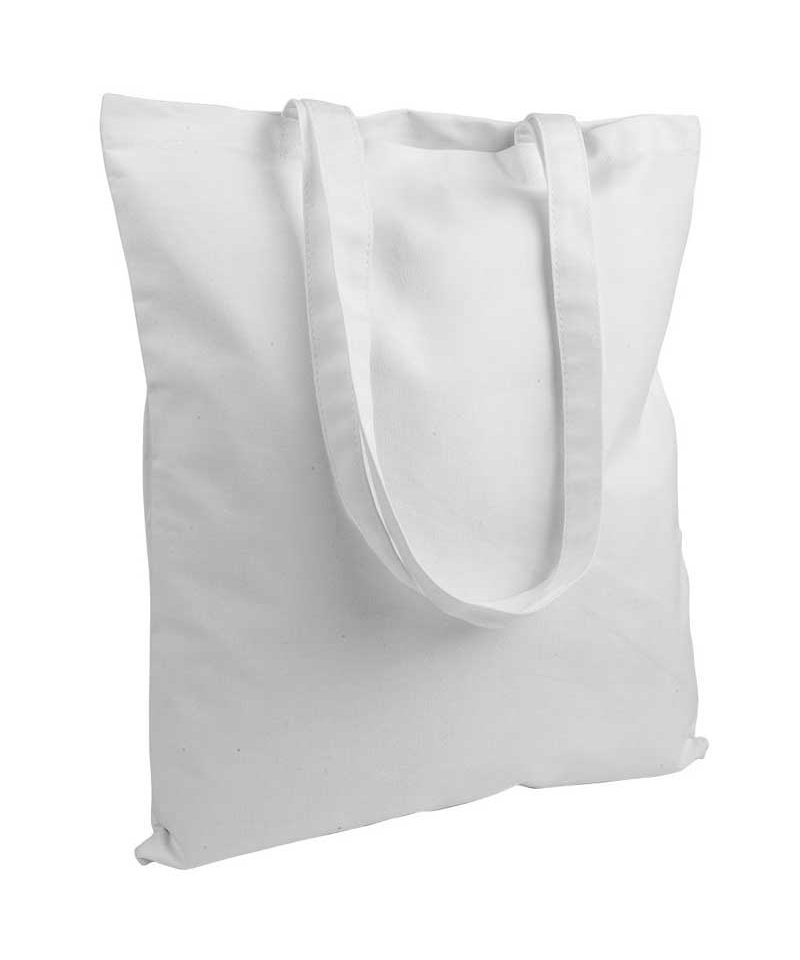 Shopper personalizzate in canvas BYB 07106 bianco