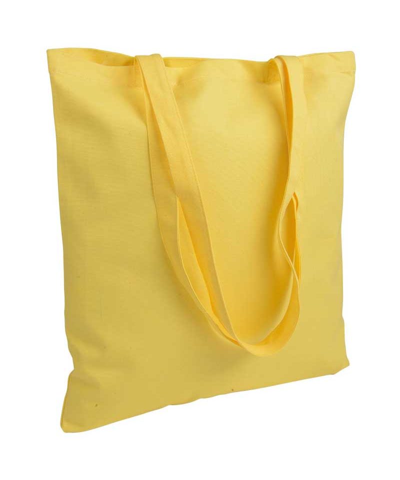 Shopper personalizzate in canvas BYB 07106 giallo