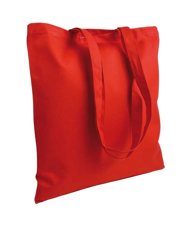 Shopper personalizzate in canvas BYB 07106 rosso