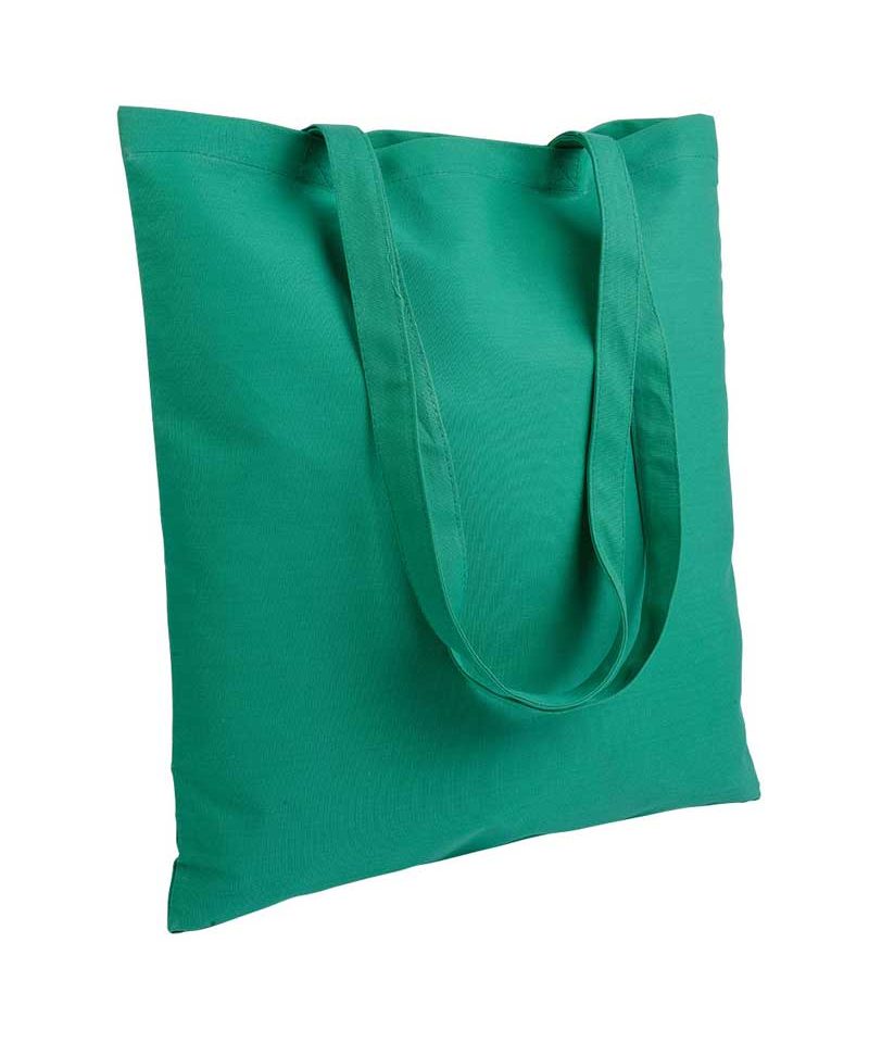 Shopper personalizzate in canvas BYB 07106 verde