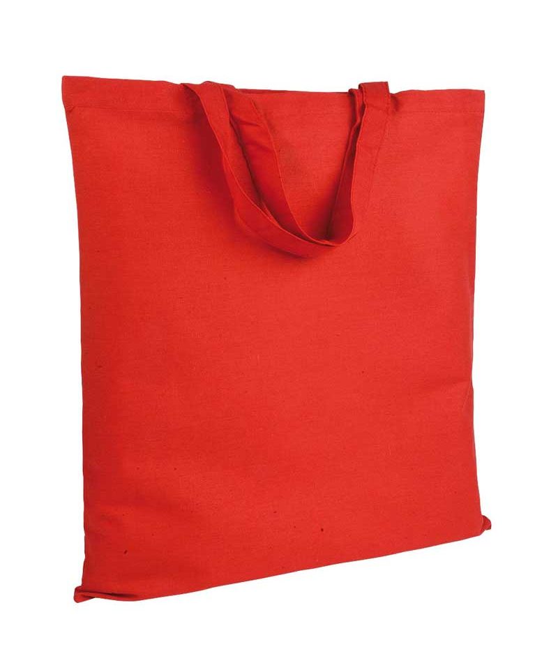 Shopper personalizzate in cotone medio manici corti BYB 00512 rosso 1