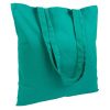 Shopper cotone pesante manici lunghi 07124 1 Shopper personalizzate in cotone pesante BYB 07124 verde