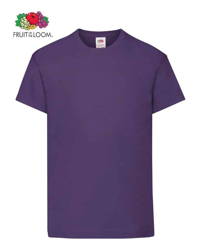 T-SHIRT-BAMBINI-FULL-CUT-FRUIT-OF-THE-LOOM-FR610190