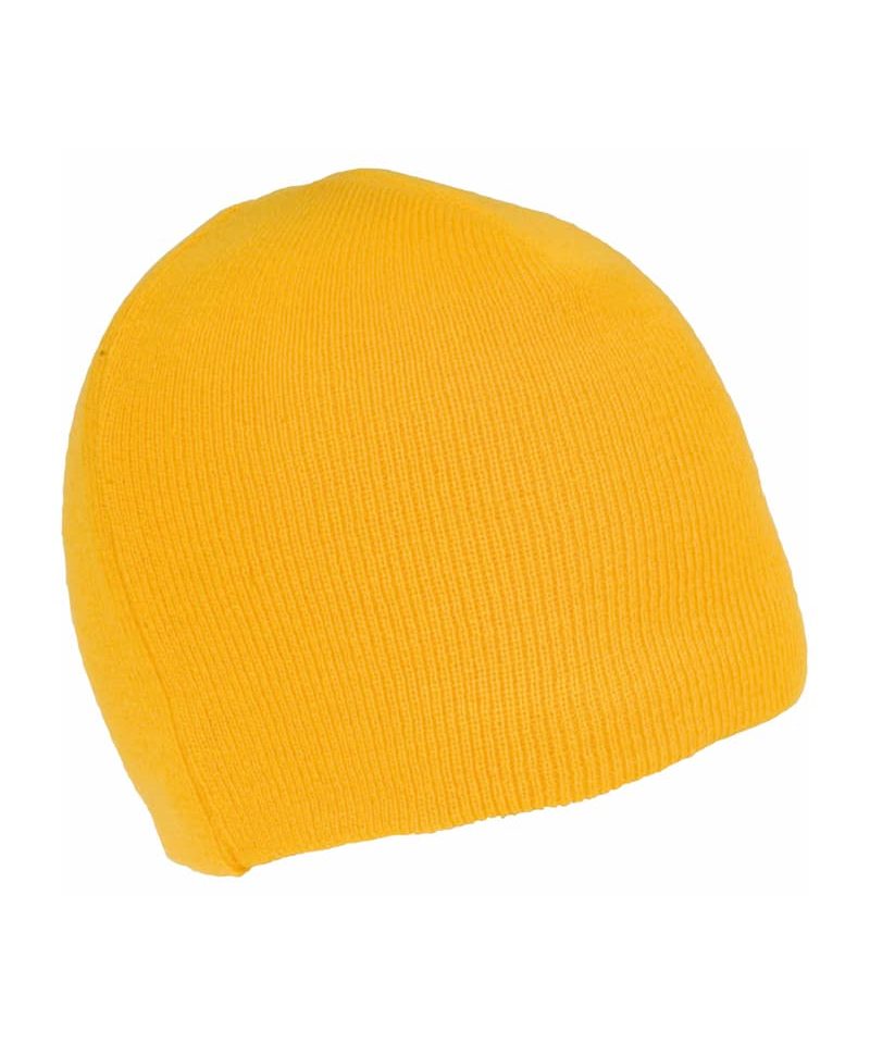 Cappellino Cuffia invernale beanie 11301 giallo