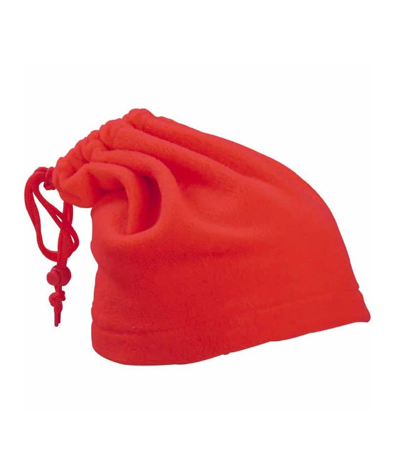 Fascia multiuso da collo in pile 03046 21 Fascia scaldacollo in pile 03046 rosso