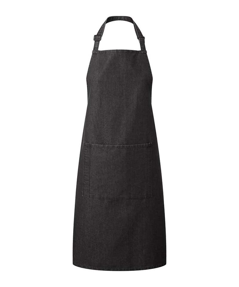 Grembiule Pettorina con Tasca Centrale Premier PR154 72 Grembiule-Pettorina-con-Tasca-Centrale-Premier-PR154-nero-jeans