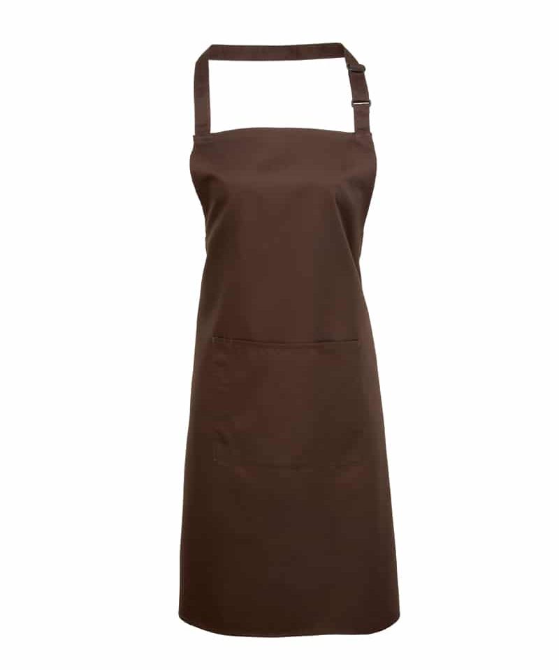 Grembiule Pettorina senza Tasca Premier PR150 45 Grembiule-con-pettorina-personalizzato-PR154-marrone