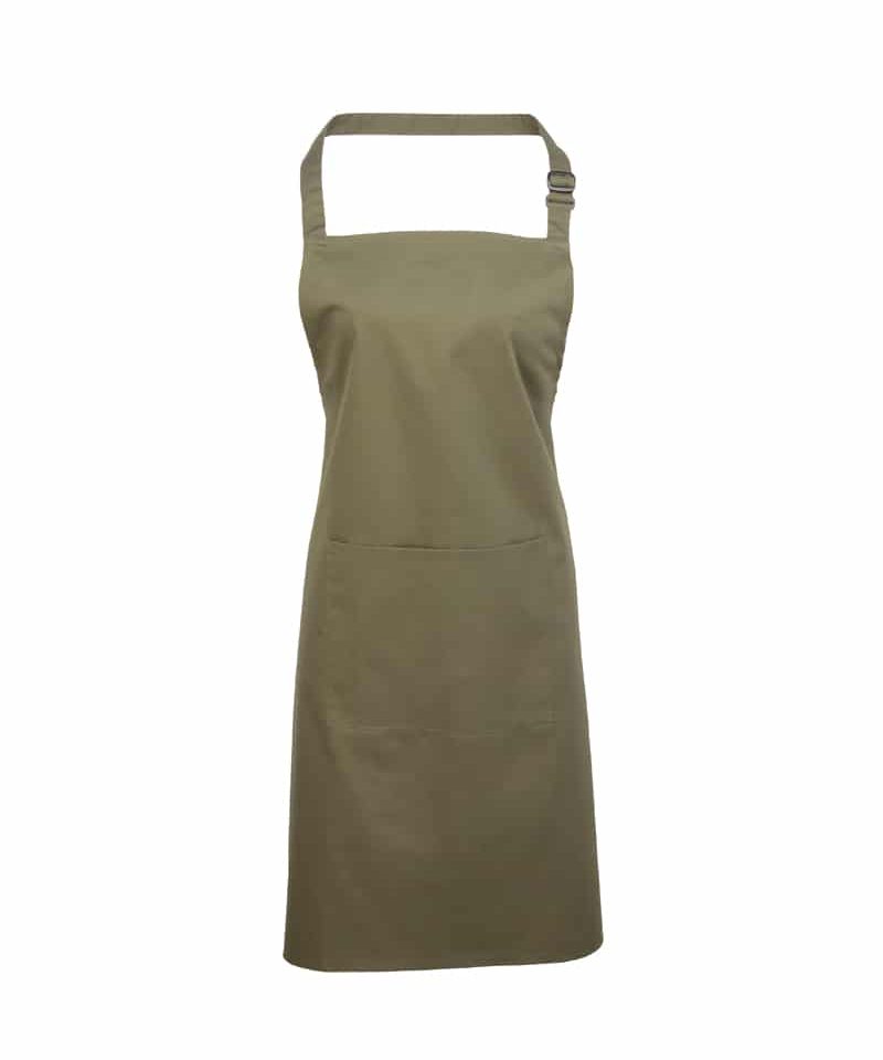 Grembiule Pettorina senza Tasca Premier PR150 49 Grembiule-con-pettorina-personalizzato-PR154-verde-oliva