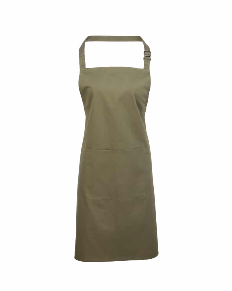 Grembiule Pettorina senza Tasca Premier PR150 14 Grembiule-con-pettorina-personalizzato-PR154-verde-oliva