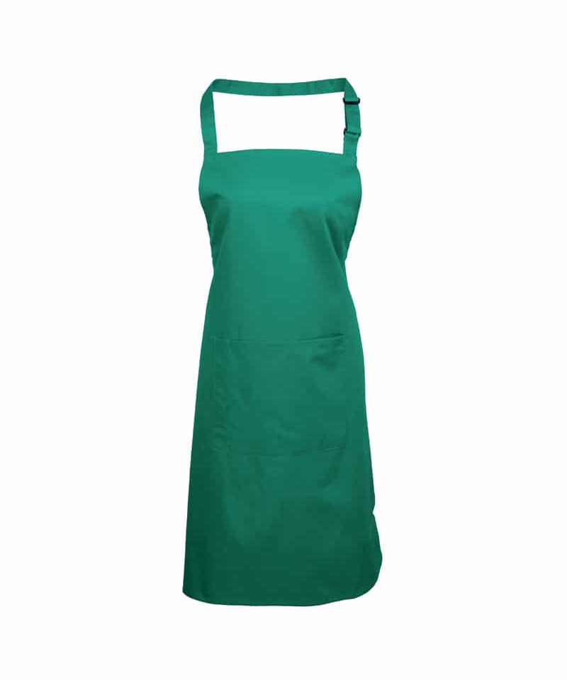 Grembiule Pettorina senza Tasca Premier PR150 51 Grembiule-con-pettorina-personalizzato-PR154-verde-smeraldo