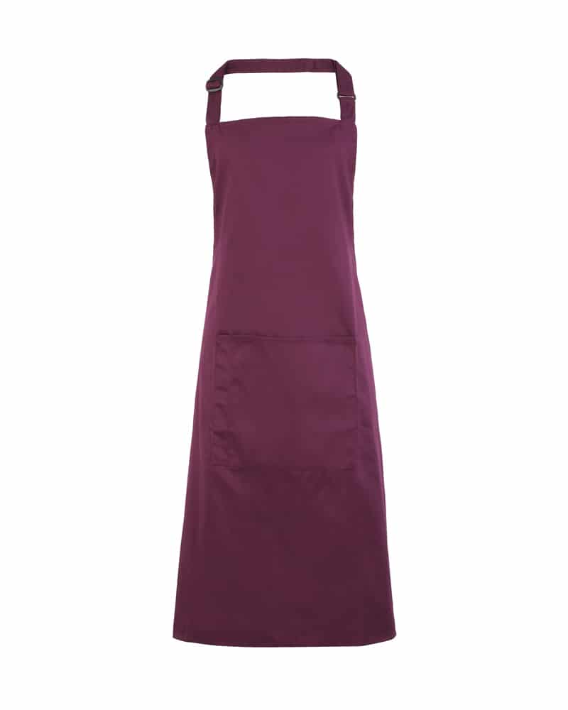 Grembiule Pettorina senza Tasca Premier PR150 17 Grembiule-con-pettorina-personalizzato-PR154-viola-melanzana