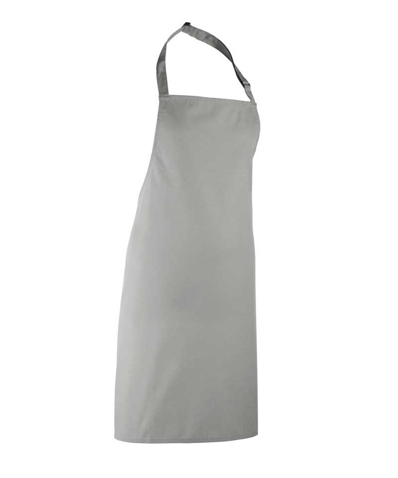 Grembiule Pettorina senza Tasca Premier PR150 58 Grembiule-con-pettorina-personalizzato-premier-PR150-grigio-chiaro
