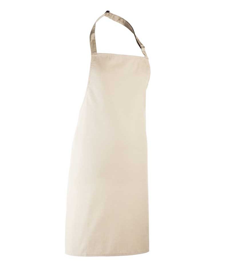 Grembiule Pettorina senza Tasca Premier PR150 61 Grembiule-con-pettorina-personalizzato-premier-PR150-naturale