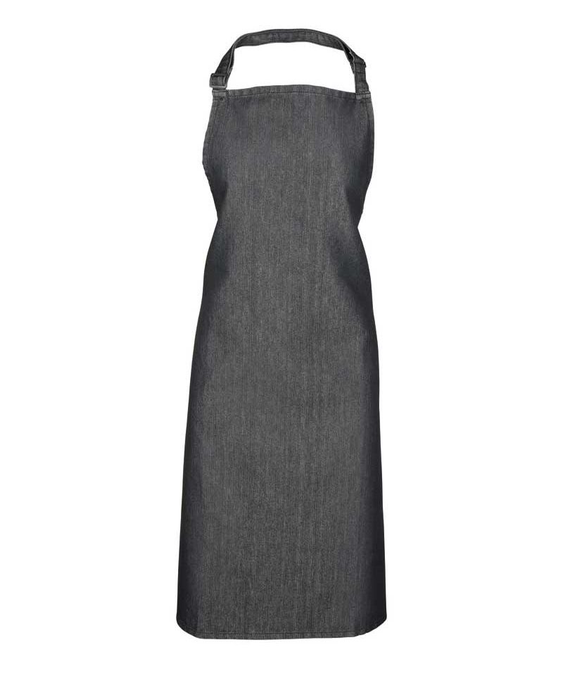 Grembiule Pettorina senza Tasca Premier PR150 62 Grembiule-con-pettorina-personalizzato-premier-PR150-nero-denim-jeans