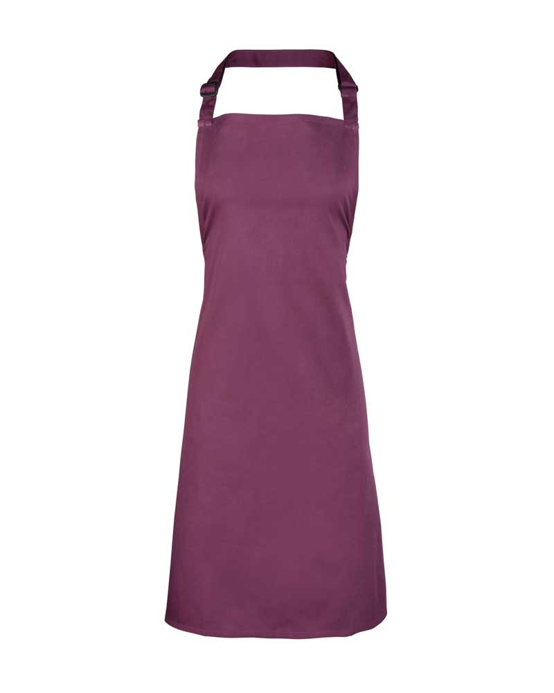 Grembiule Pettorina senza Tasca Premier PR150 38 Grembiule-con-pettorina-personalizzato-premier-PR150-viola-melanzana