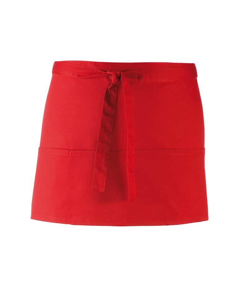 Grembiule-corto-bar-personalizzato-PR155-rosso